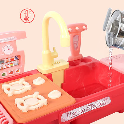 Electric Kitchen Toys With Water Circuit