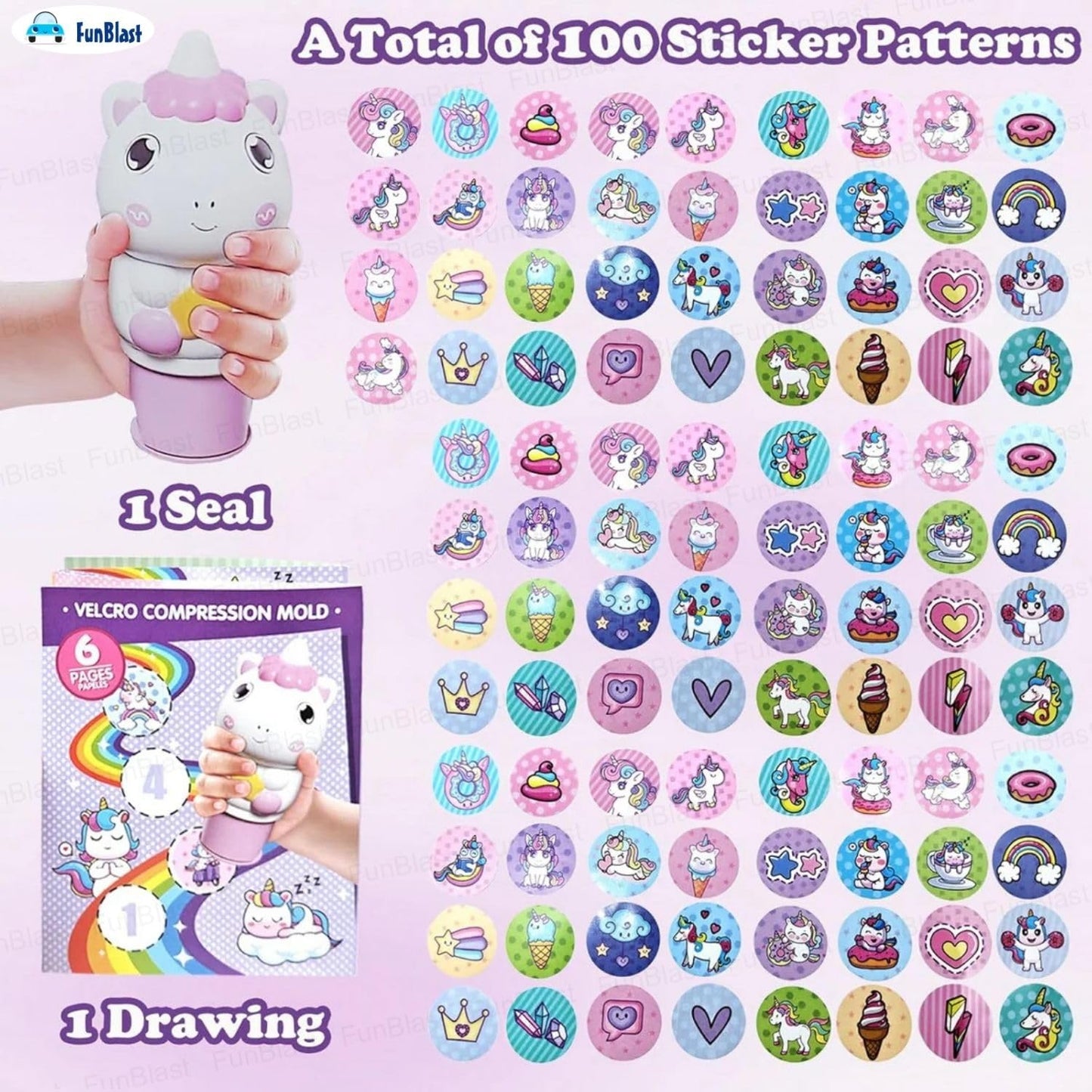 DIY Creativity Seal Stamp Sticker