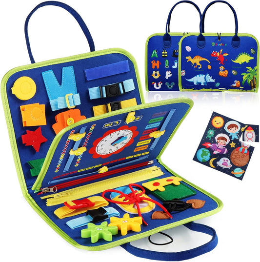 Busy Board Montessori Toy product image showing safe and cute design for babies