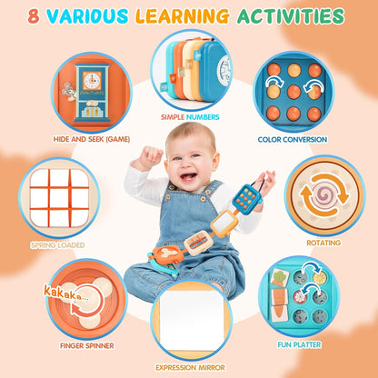 Montessori Busy Board Busy Cube