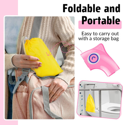 Maliton Foldable Travel Potty Training Seat for Toddlers