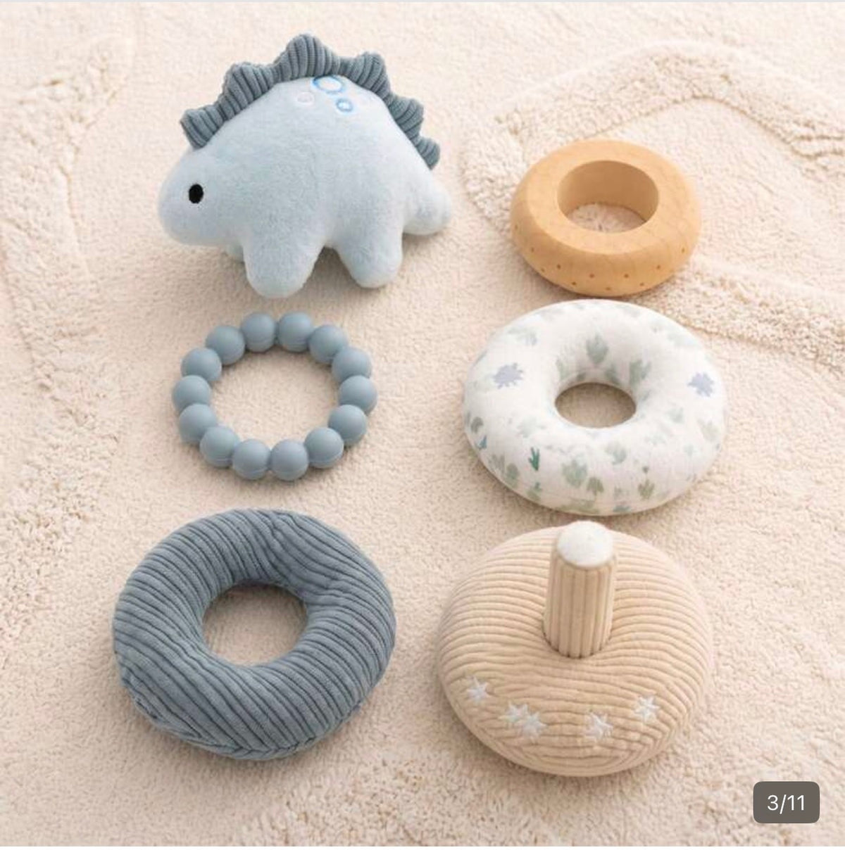 Soft Animal Stacker for Babies & Toddlers