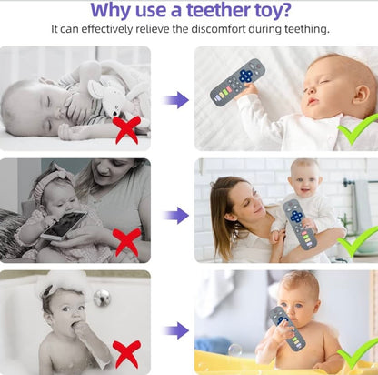 Colourful Baby Remote Teether