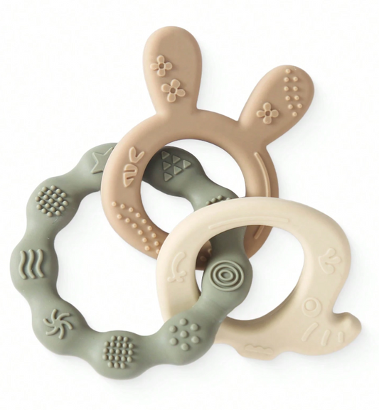 Silicone Rudder Baby Teether – BPA-Free Toy