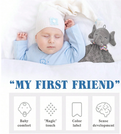 Soft Plush Baby Snuggle Blanket Lovey
