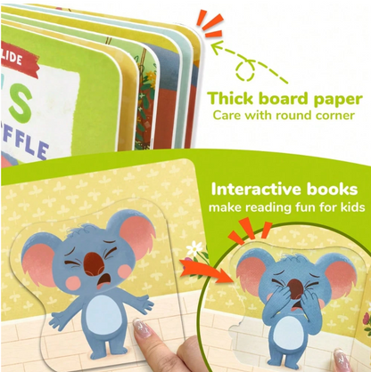 Habit Pals Push Pull Slide Kids Activity Book