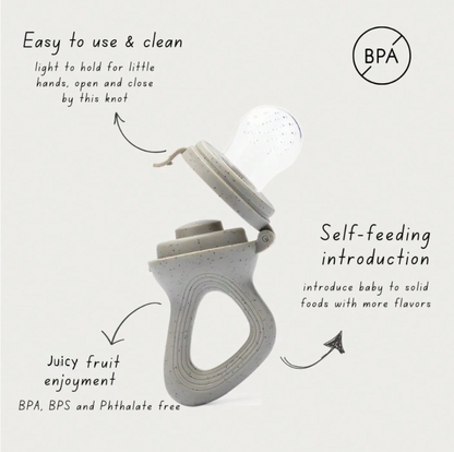 Baby Fruit Feeder Pacifier – Safe Silicone Teether
