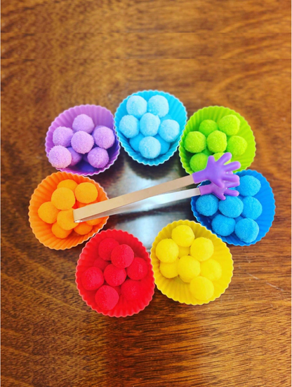 POM POMS Hand Eye Coordination for Toddler