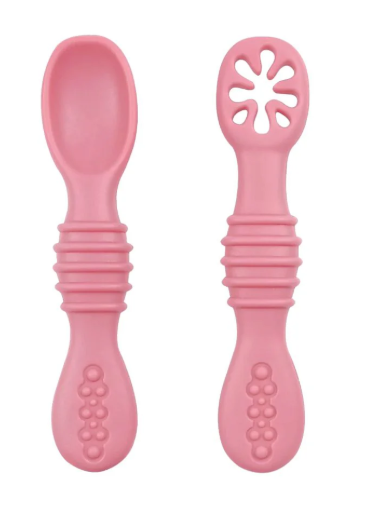 Dkriva® Baby Self-Feeding Spoon - Set of 2