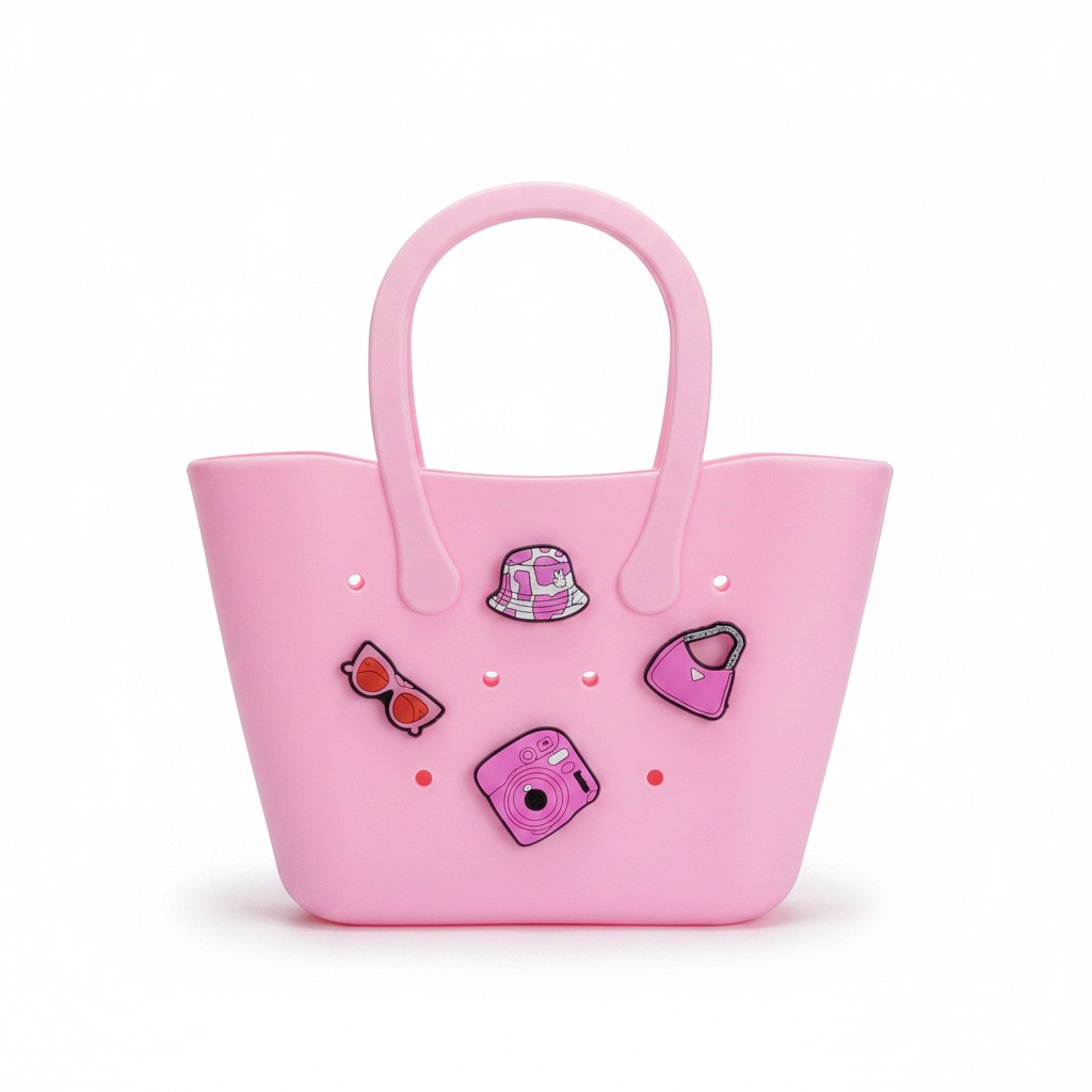 Silicone Small Rubber Tote Summer Bag - Small Size