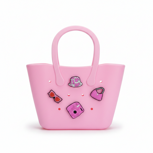 Silicone Small Rubber Tote Summer Bag - Small Size
