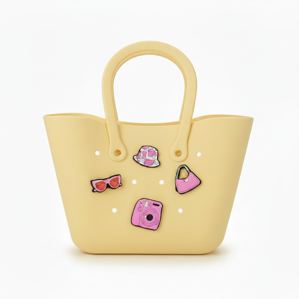 Silicone Small Rubber Tote Summer Bag - Small Size