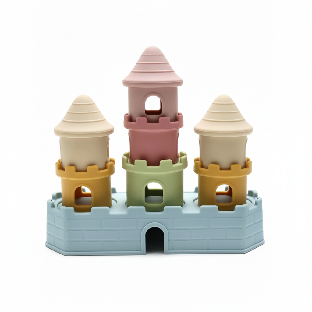 Castle Silicone Stacking Toy