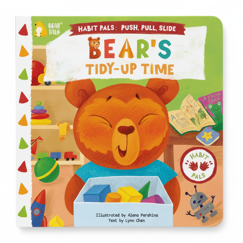 Habit Pals Push Pull Slide Kids Activity Book