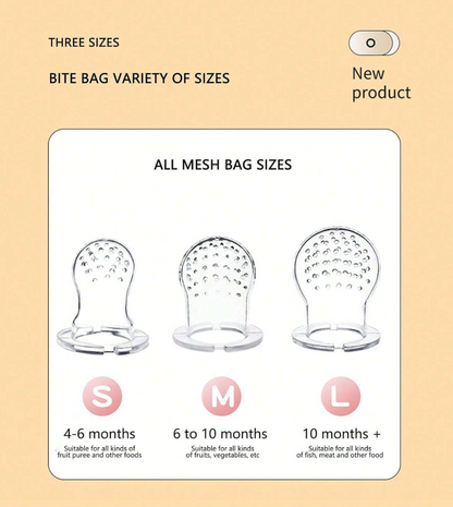 Silicone Baby Fruit Feeder