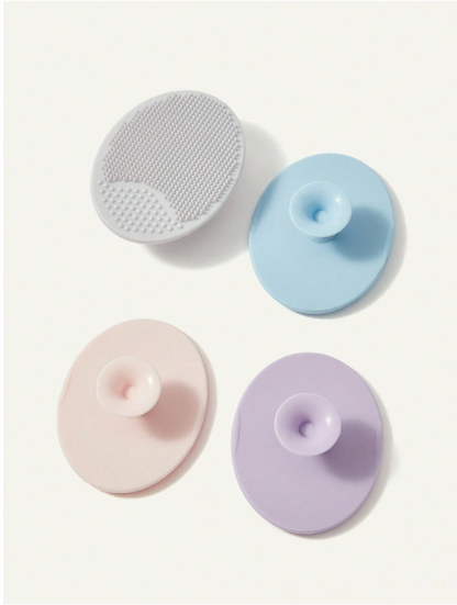 Silicone Cradle Cap & Bath Brush – 4pcs