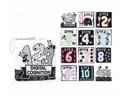 Black & White Baby Books – Soft Educational Set (Pack of 3)