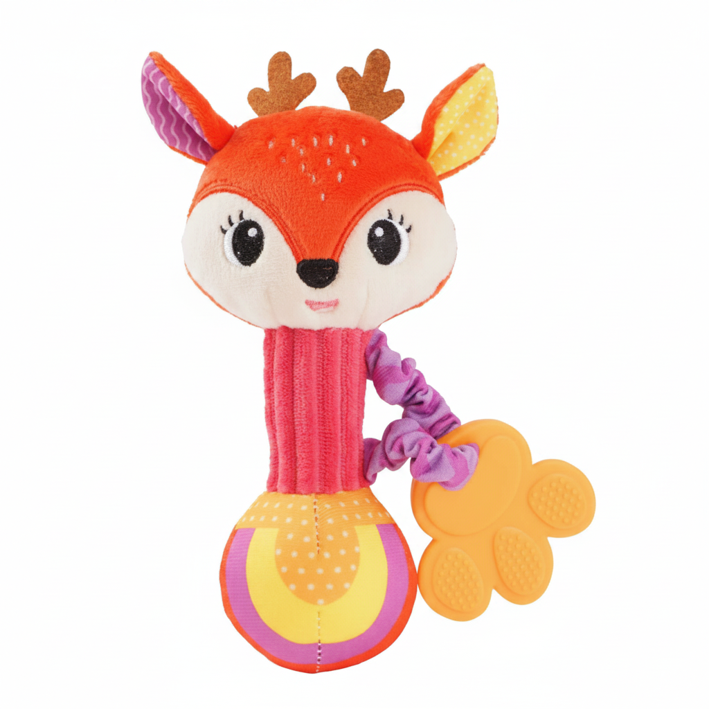 Toys Soft Plush Baby Rattles