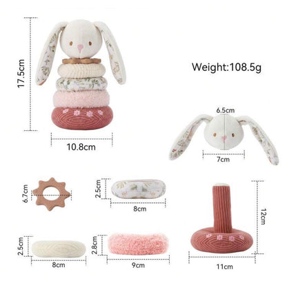 Soft Animal Stacker for Babies & Toddlers