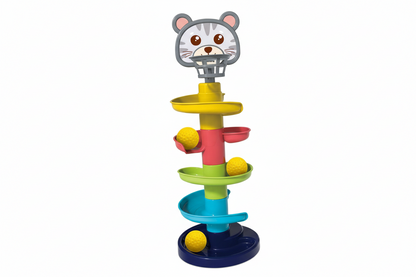 Ball Rolling Track Toy Preschool Learning Ramp Activity for Toddler