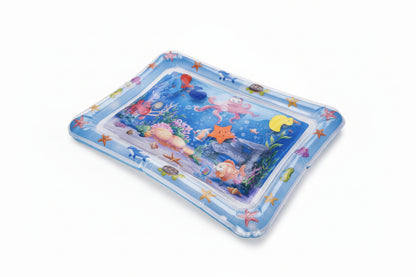Inflatable Water Play Mat for Babies – Ocean Theme Tummy Time Activity Mat (70 × 50 cm)