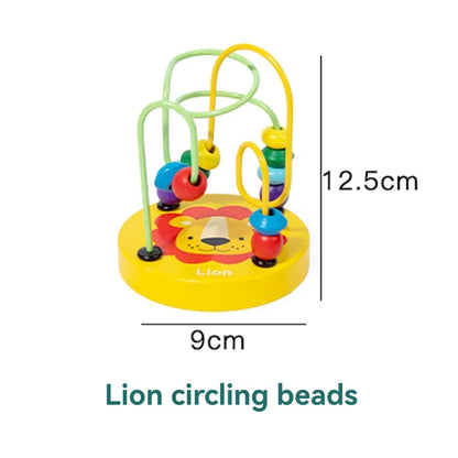 Montessori Wooden Toys Set Preschool Educational Learning Toys for Kids 7 Pieces