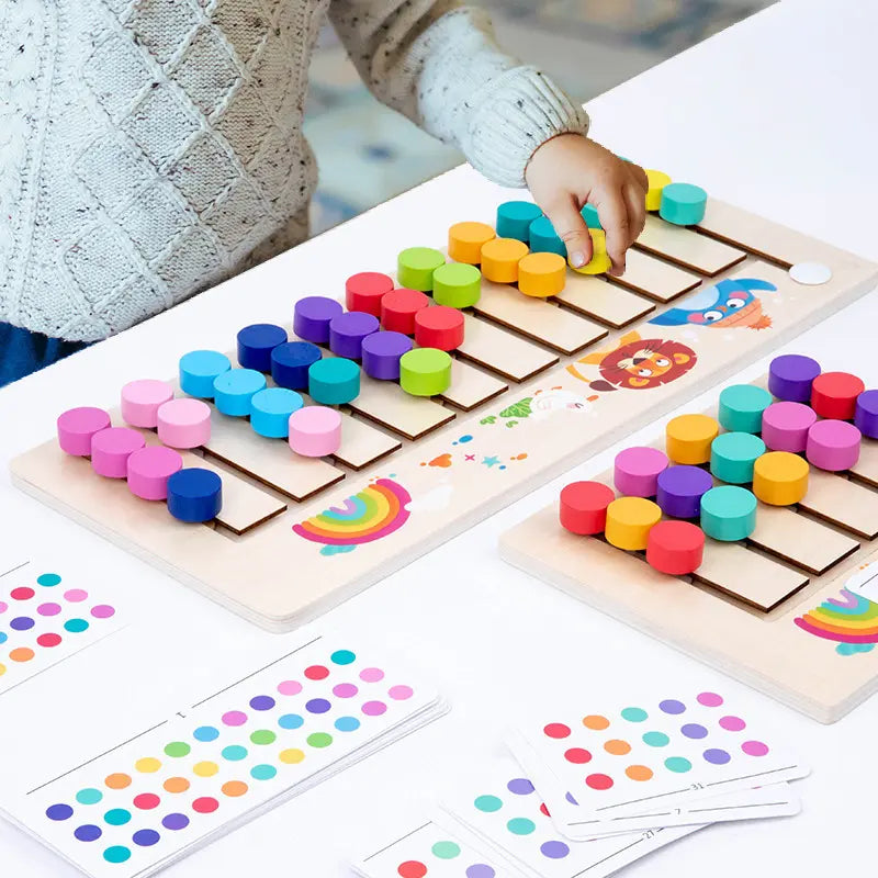 Color Matching Puzzle Toys (6 Colors)