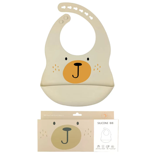 Cute Seal Silicone Baby Bib