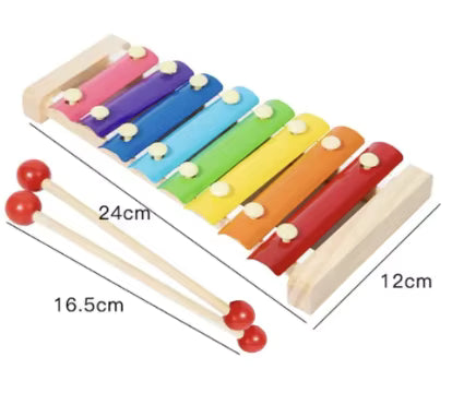 Montessori Wooden Toys Set Preschool Educational Learning Toys for Kids 7 Pieces