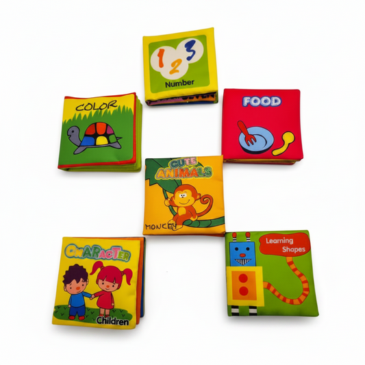 Set of 6 Soft Books