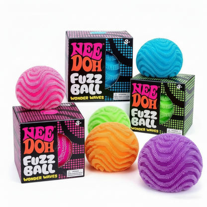 Squishy Fuzz Ball Wonder Waves Sensory Stress Ball