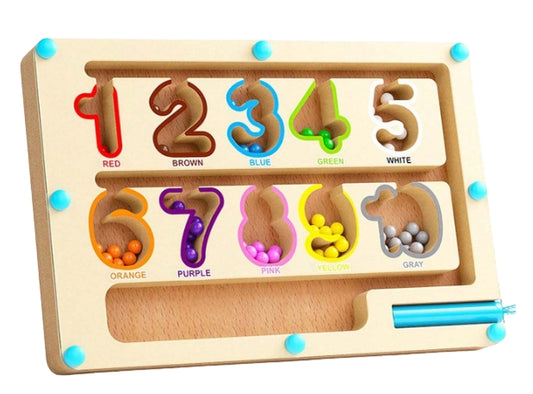 Montessori Magnet Puzzle Game Board product image showing safe and cute design for babies