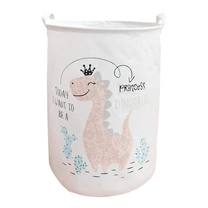Foldable Cotton Linen Storage Basket