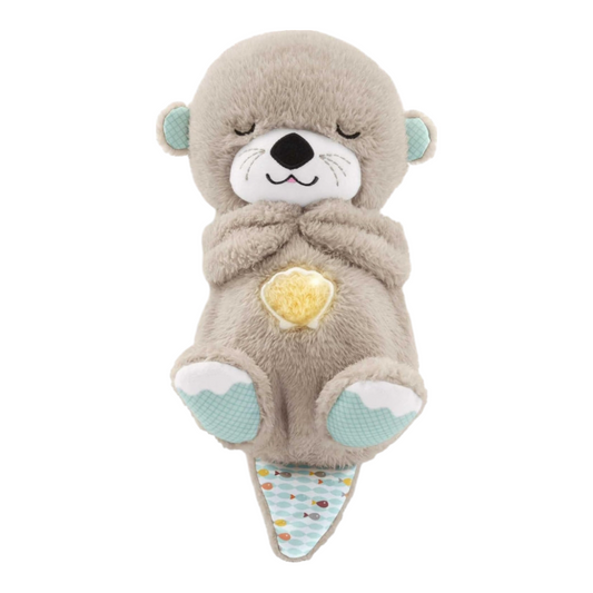 Toy Snuggle Otter Portable Plush Sound Machine with Music Lights