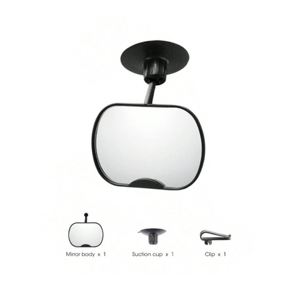 Mini Baby Rear Front Seat Mirror product image showing safe and cute design for babies