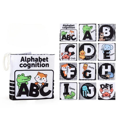 Black & White Baby Books – Soft Educational Set (Pack of 3)