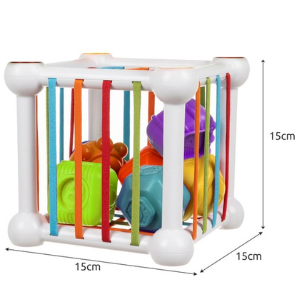 4-in-1 Baby Shape Sorting Educational Toy Box