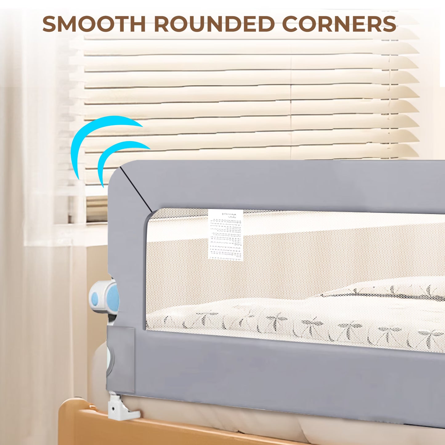 Foldable Bed Rails - 180 CM