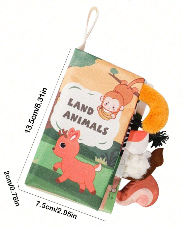 Land Animals Tail Book (Small Size)