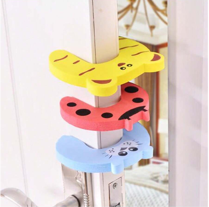 Cartoon Animal Door Stopper Cushion (Pack of 5 Random Shapes)