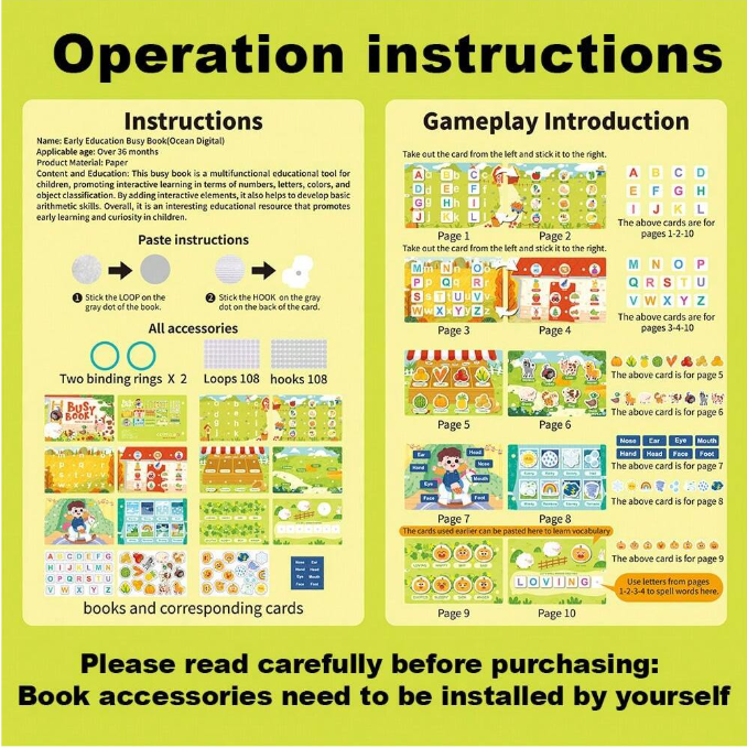 Montessori Busy Book