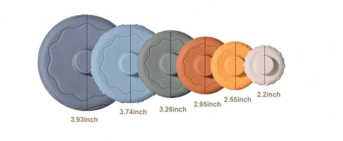 7-Layer Baby Stacking Tower Sensory Toy