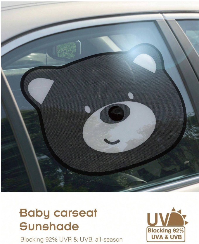 2 Pieces Car Sun Shade