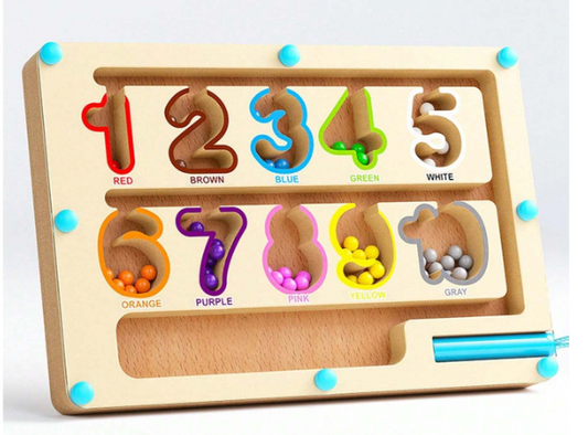 Montessori Magnet Puzzle Game Board