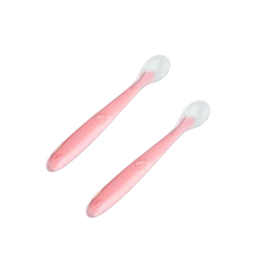 Baby Silicone Spoon - Set of 2
