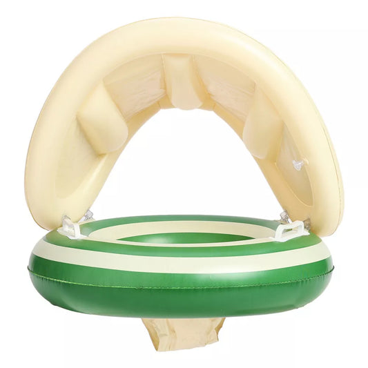 Swimming Ring with Adjustable Sun Shade