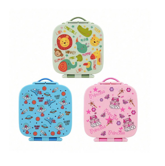 Eco-Friendly Kids Bento Lunch Box with Handle